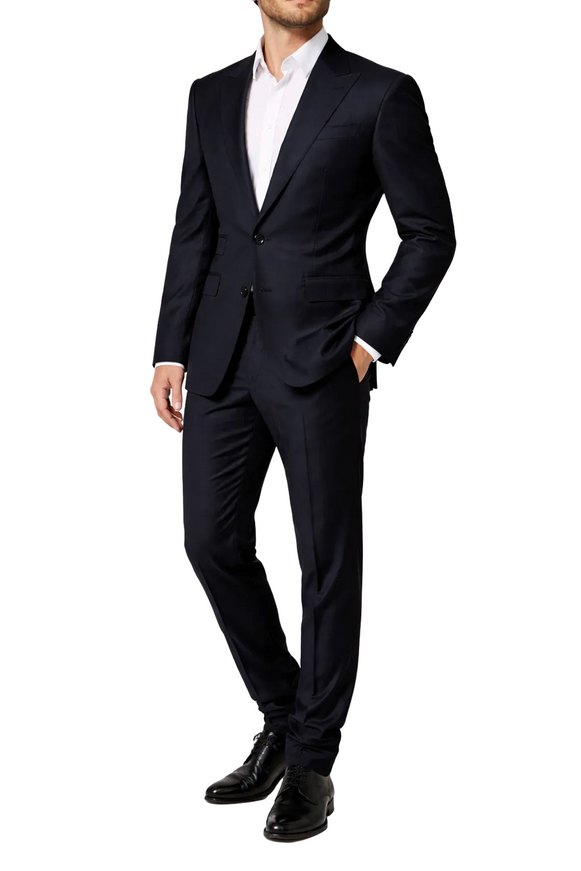 Dolce & Gabbana Black Single-Breasted Wool Suit