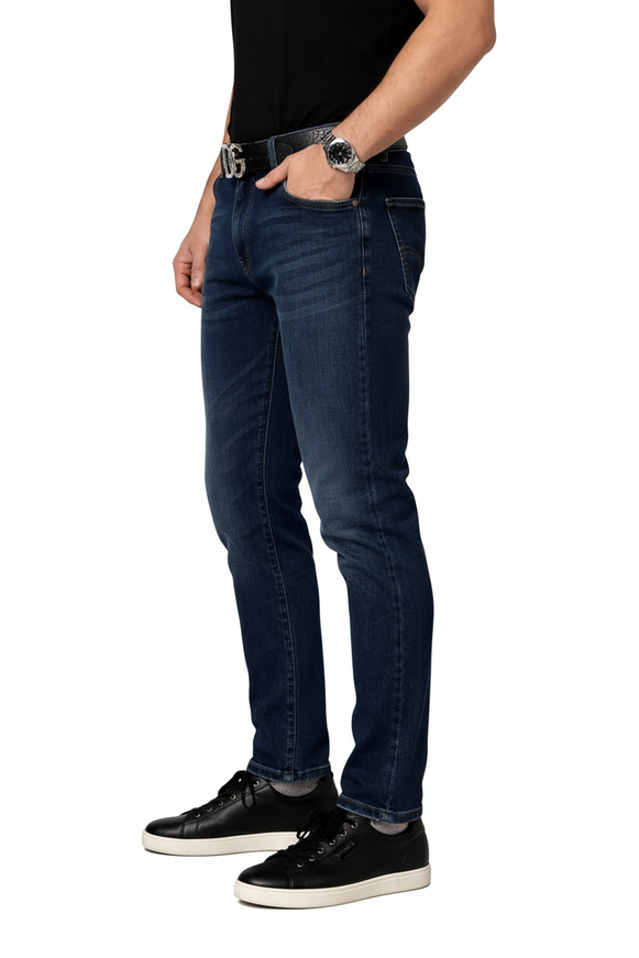 Dolce & Gabbana Blue Stretch Men’s Denim Jeans