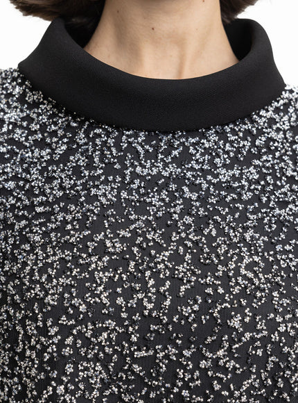 Gemy Maalouf 3/4 Sleeves Beaded Kaftan