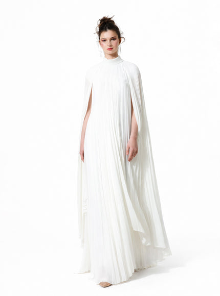 Gemy Maalouf Cape-Like Asymmetrical Kaftan