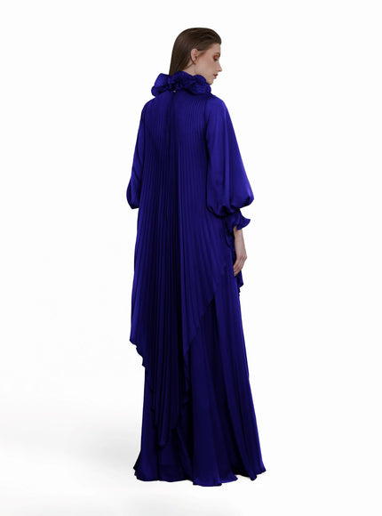 Gemy Maalouf Loose Cut Kaftan No. 1783 Blue