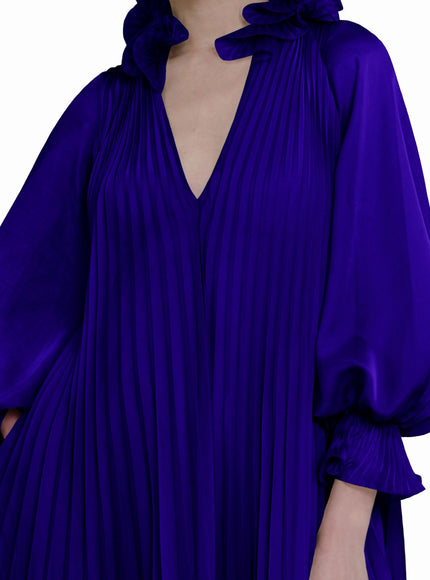 Gemy Maalouf Loose Cut Kaftan No. 1783 Blue
