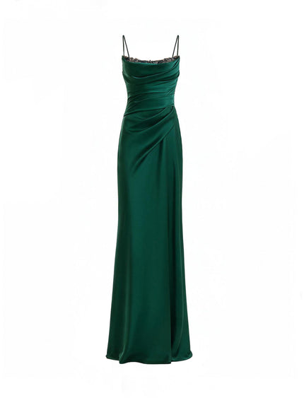 Gemy Maalouf Beaded Neckline Gown