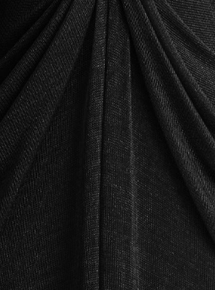 Gemy Maalouf V-Neckline Draped Gown
