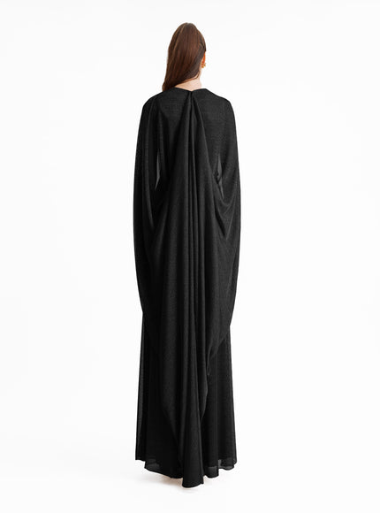 Gemy Maalouf V-Neckline Draped Gown
