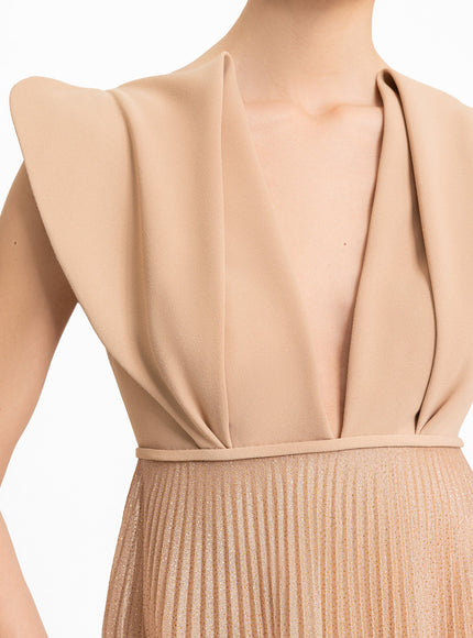 Gemy Maalouf High-Waisted Skirt Gown