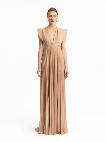 Gemy Maalouf High-Waisted Skirt Gown