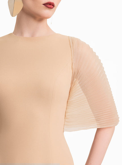 Gemy Maalouf Back Bow Detail Gown