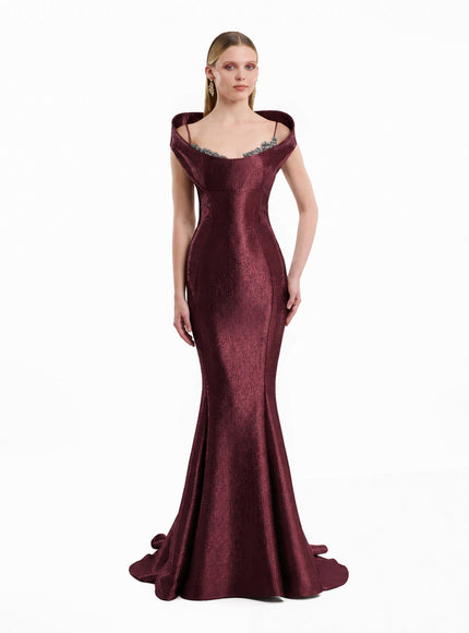 Gemy Maalouf Sculpted Mermaid Gown