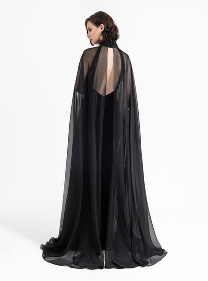 Gemy Maalouf Slim Cut Gown No. 1818