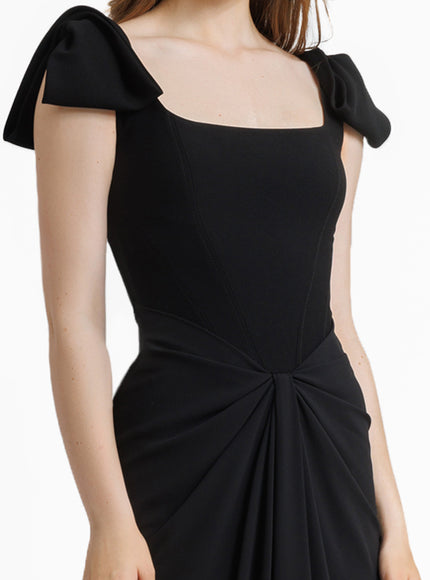 Gemy Maalouf Squared Neckline Corset Gown