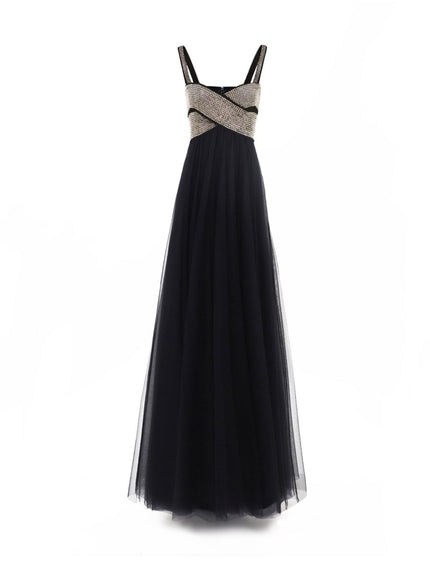 Gemy Maalouf Embellished Top Bow-Like Gown