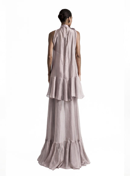 Gemy Maalouf High-Collar Gown No. 1912