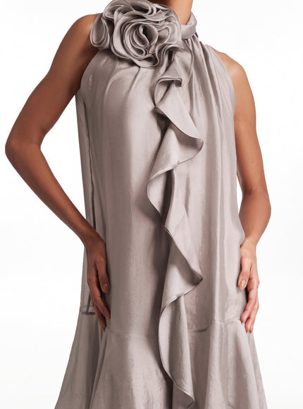 Gemy Maalouf High-Collar Gown No. 1912