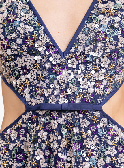 Gemy Maalouf Side And Back Cut-Out Dress