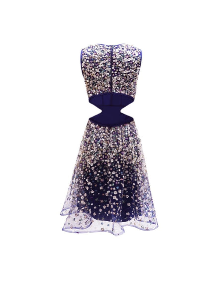 Gemy Maalouf Side And Back Cut-Out Dress