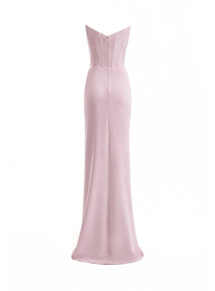 Gemy Maalouf Strapless Corset Gown