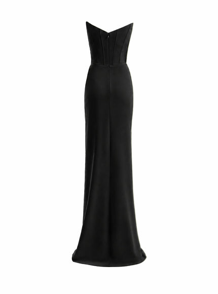 Gemy Maalouf Strapless Corset Gown