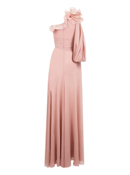 Gemy Maalouf One-Shoulder With Draping Gown