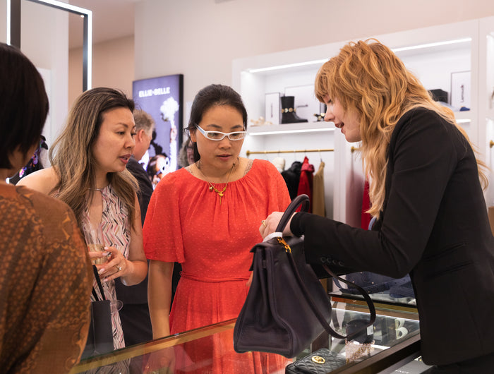 Clients at Ellie Belle in Eden Prairie