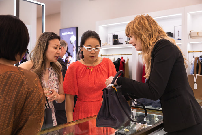 Clients at Ellie Belle in Eden Prairie