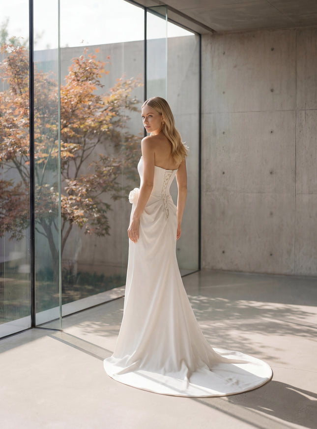 Ellie Belle Celine Strapless Bridal Gown