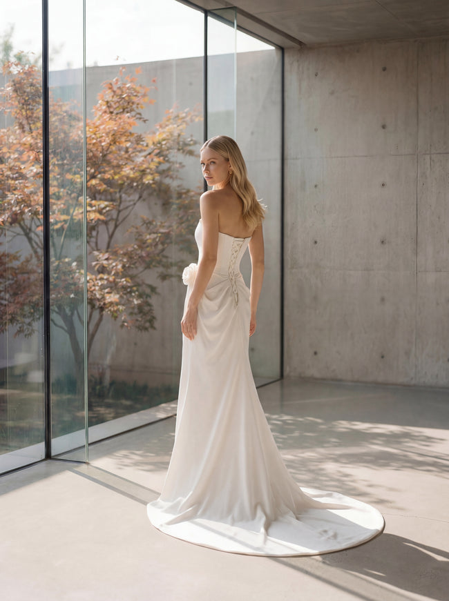Ellie Belle Celine Strapless Bridal Gown