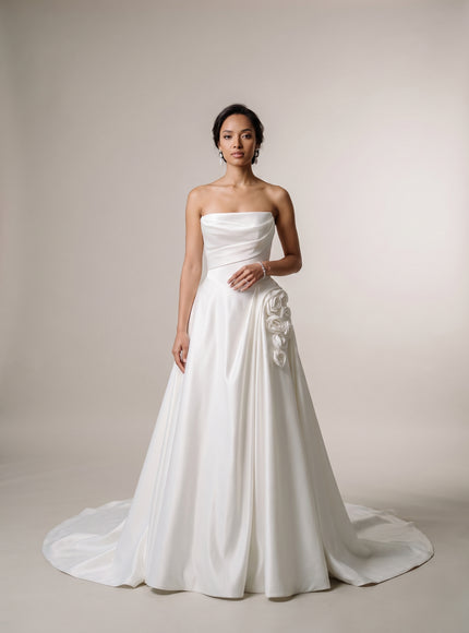 Ellie Belle Rosalind Strapless A-Line Gown