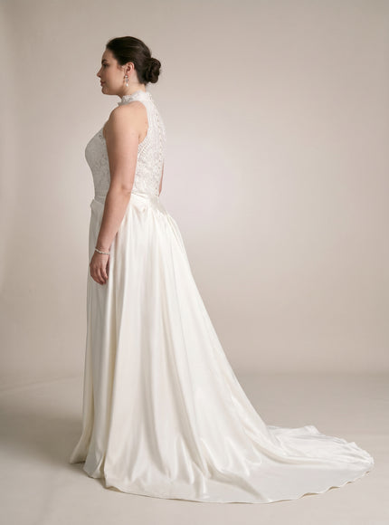 Ellie Belle Theodora Halter A-Line Wedding Gown