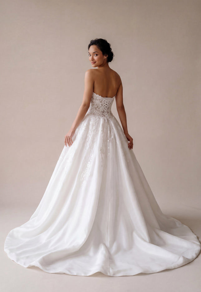 Ellie Belle Adeline Lace Ballgown Wedding Dress