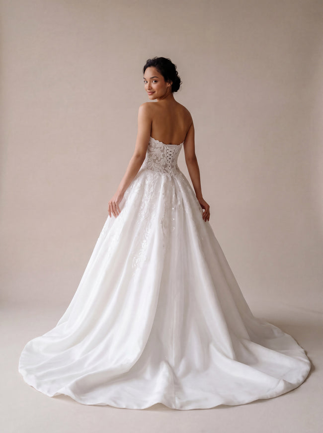 Ellie Belle Adeline Lace Ballgown Wedding Dress