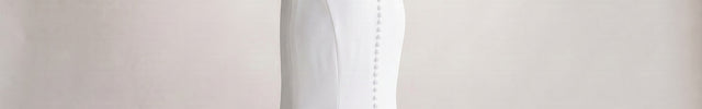 Ellie Belle Colette Off-Shoulder Crepe Wedding Gown