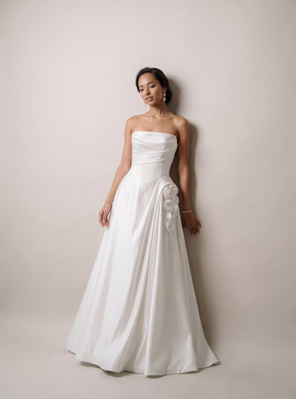 Ellie Belle Rosalind Strapless A-Line Gown