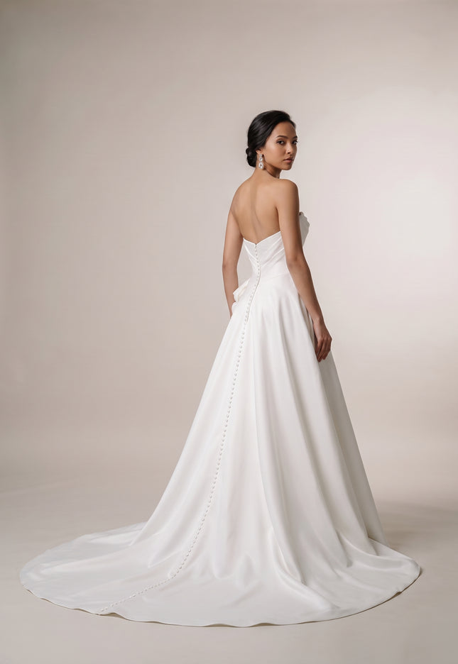 Ellie Belle Rosalind Strapless A-Line Gown