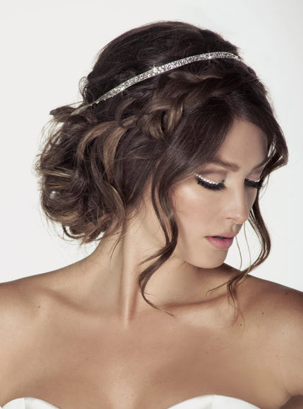 Emilia Narrow Crystal Belt