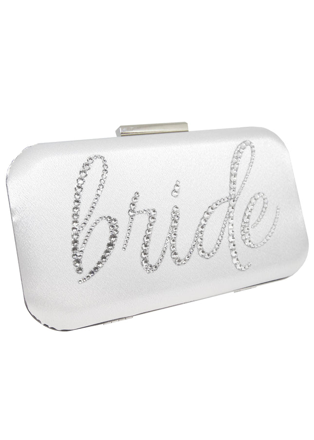 Ever After Crystal "Bride" Clutch