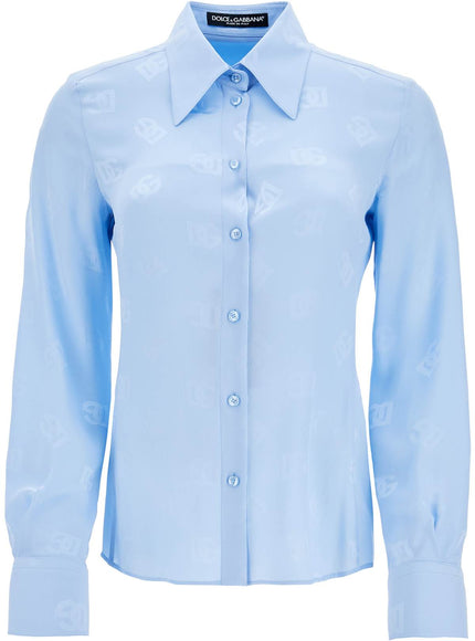 Dolce & Gabbana silk dg shirt