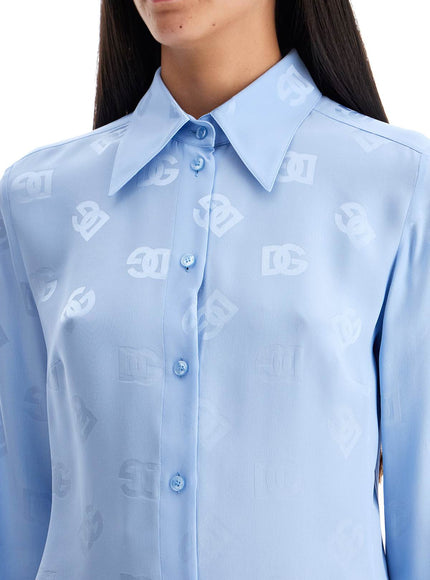 Dolce & Gabbana silk dg shirt