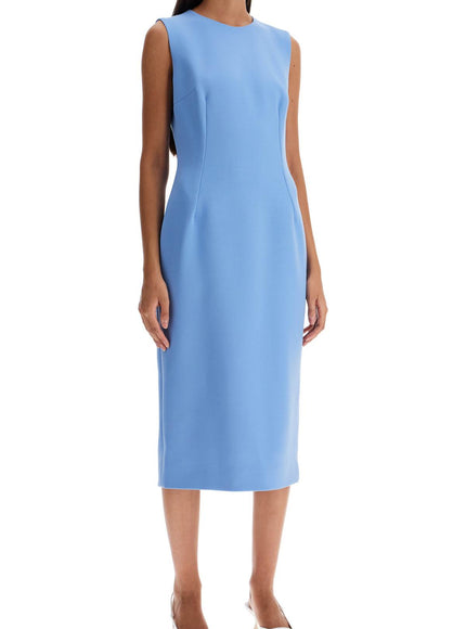 Dolce & Gabbana wool crepe sheath midi dress with tube