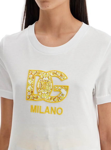 Dolce & Gabbana maiolica dg patch t