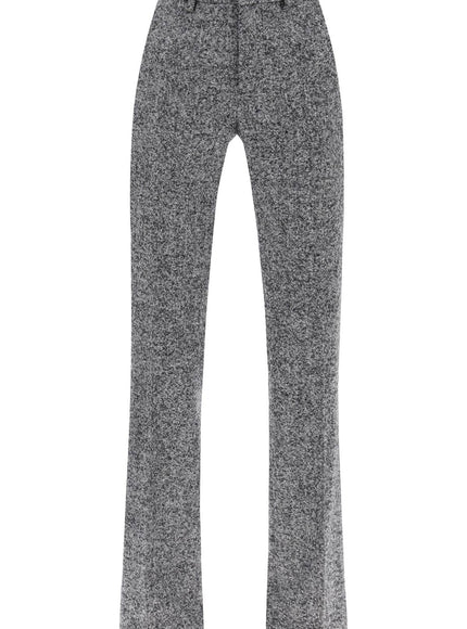 Alessandra Rich pants with herringbone motif