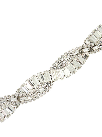 Alessandra Rich crystal-studded choker