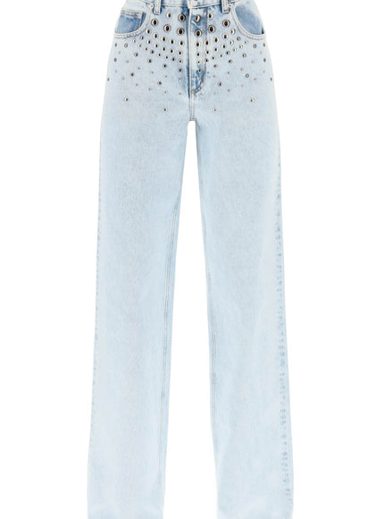 Alessandra Rich jeans with studs