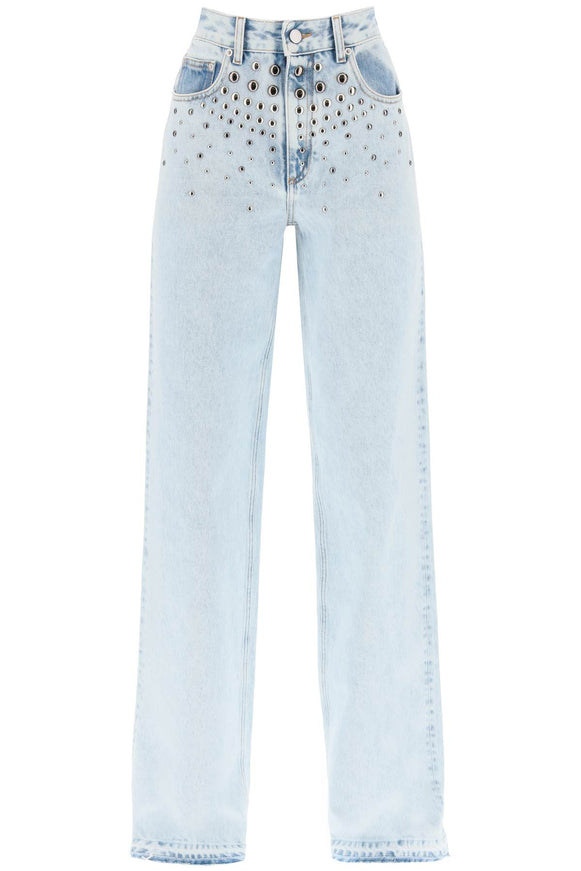 Alessandra Rich jeans with studs