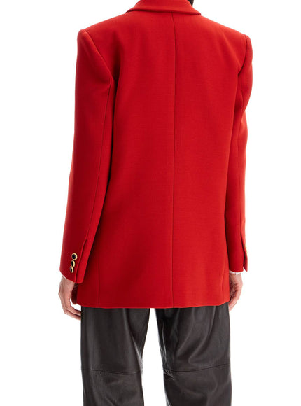 Alessandra Rich oversized double-bre