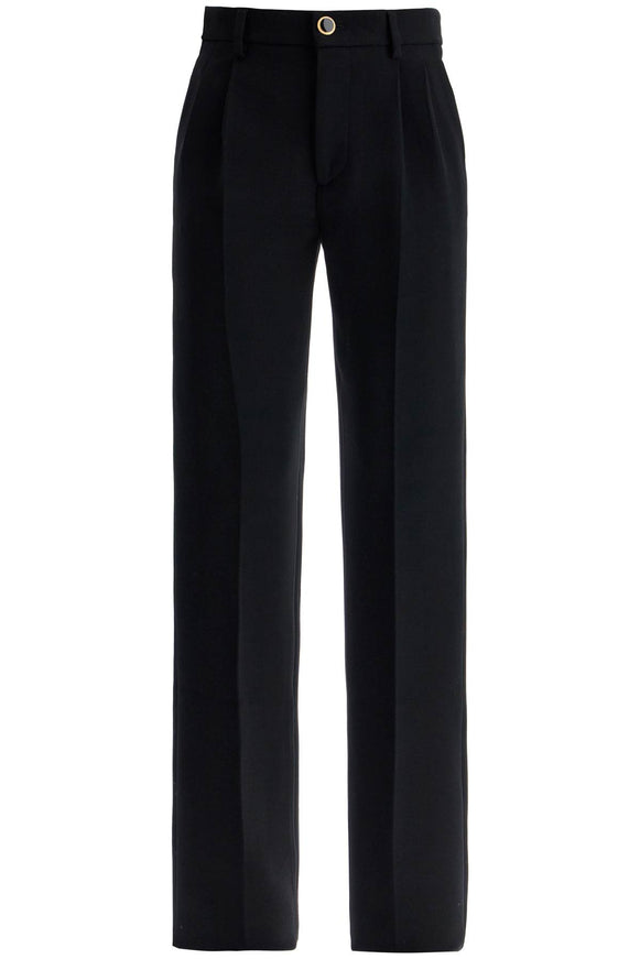 Alessandra Rich woolen cigarette pants for women