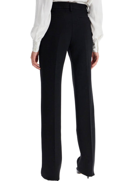 Alessandra Rich woolen cigarette pants for women