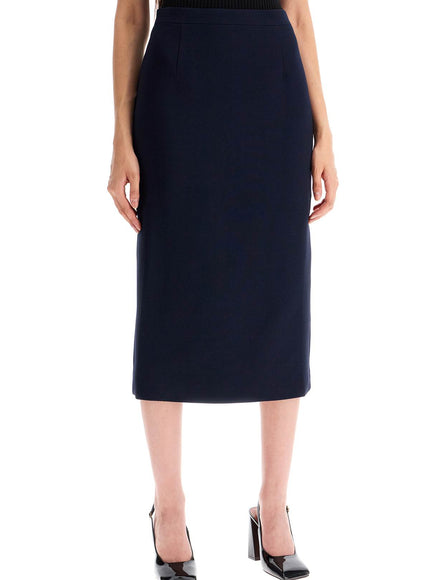 Alessandra Rich virgin wool midi skirt