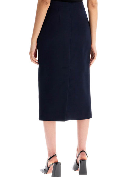 Alessandra Rich virgin wool midi skirt