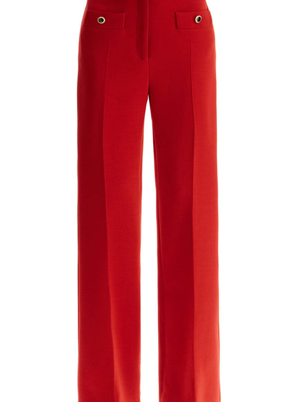 Alessandra Rich tailored wool bootcut trousers for